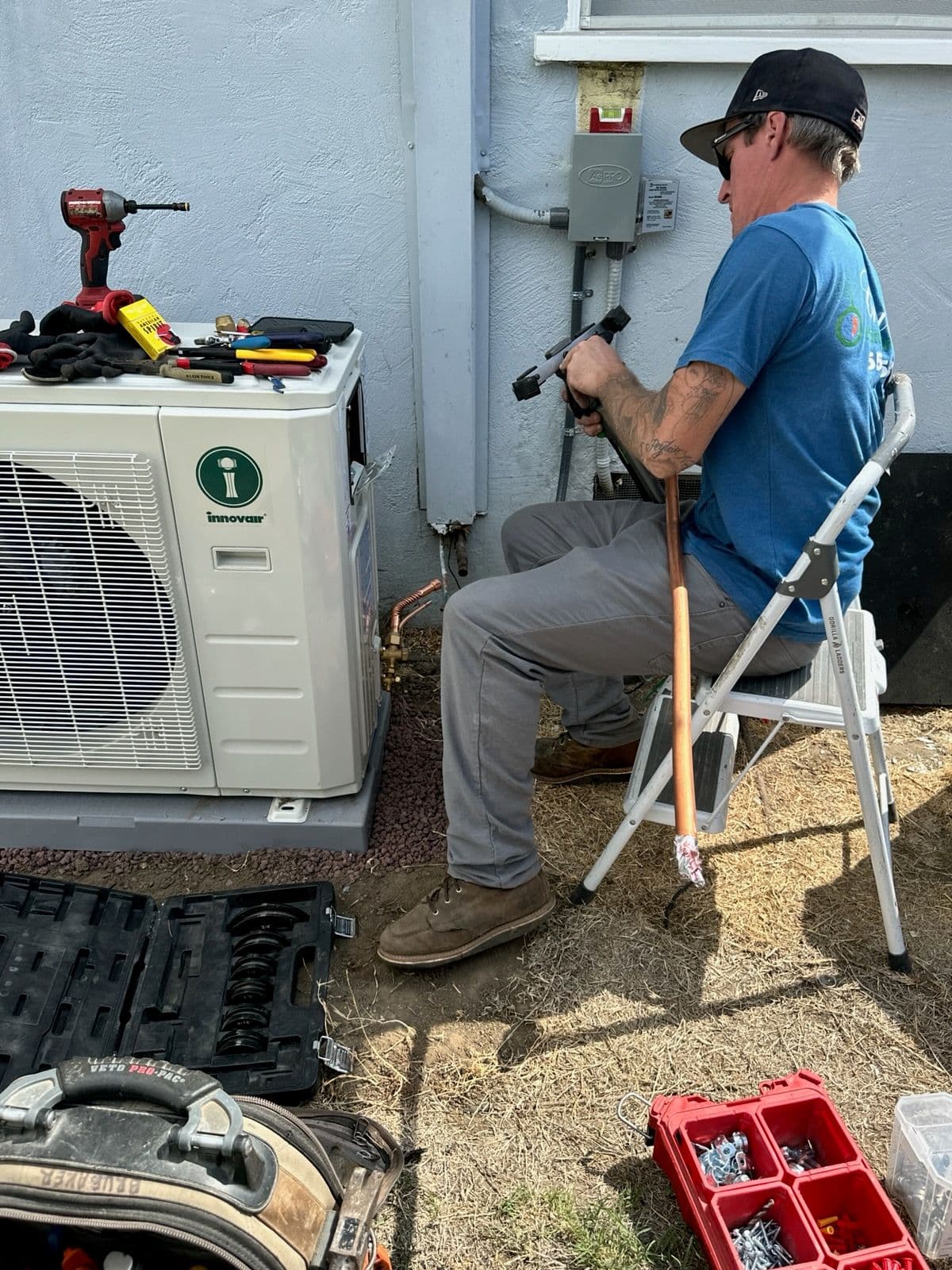 Efficient New Innovair Heat Pump Installation image