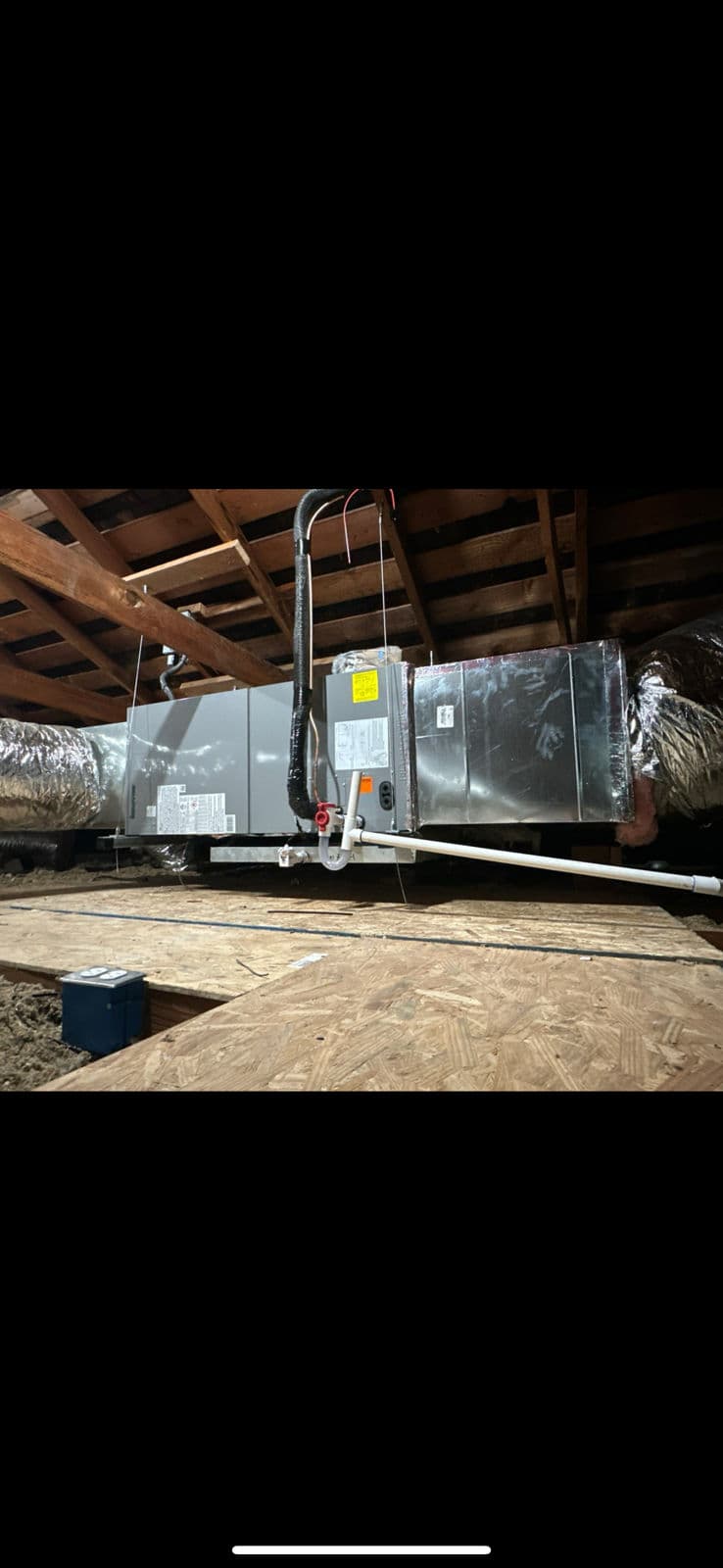 Project Modern HVAC System Installation in Attic image